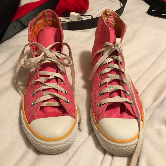 Pink All-Star converse 9 Womens - Picture 2 of 5